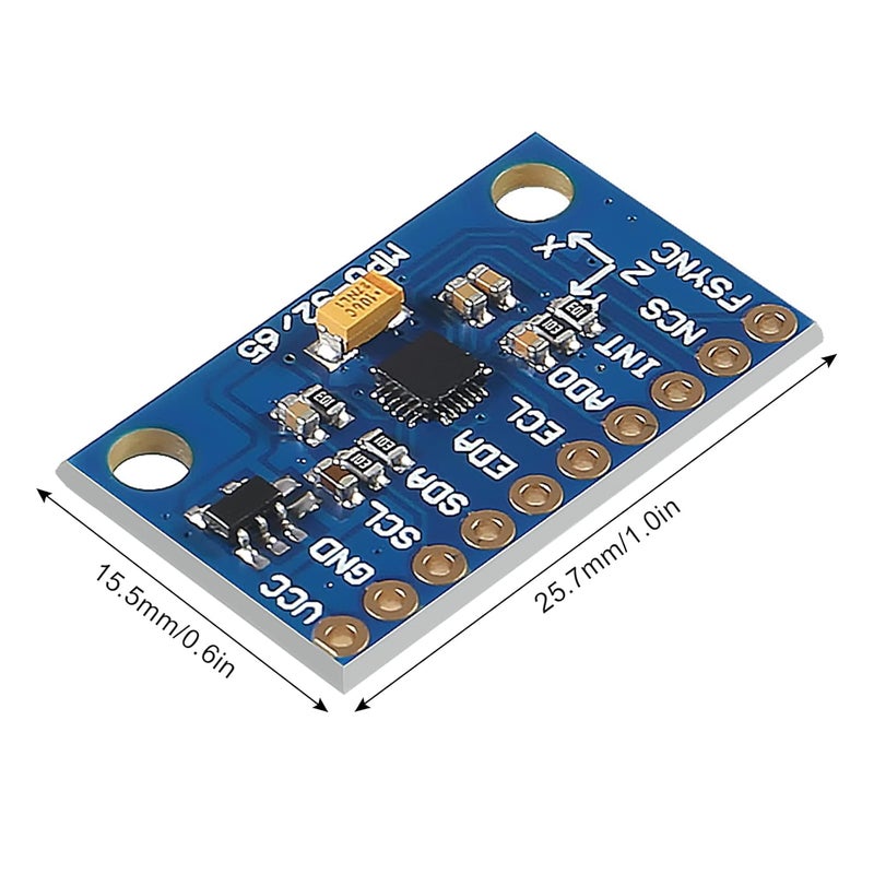 Coliao MPU9250 GY-9250 9-Axis 9 DOF 16 Bit Gyroscope Acceleration Magnetic Sensor 9-Axis Attitude +Gyro+Accelerator+Magnetometer Sensor Module IIC/SPI MPU9250/6500 - Image 4